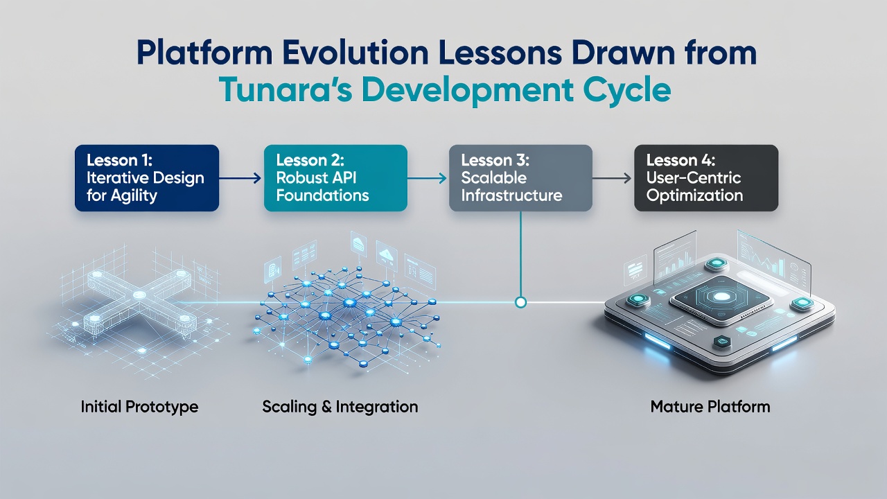 Platform Evolution Lessons Drawn from Tunara's Development Cycle